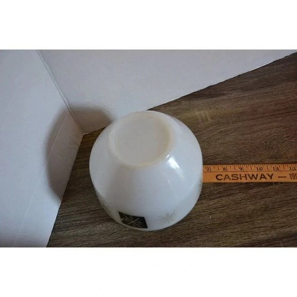 Vtg Federal Glass Snowflake Bowl - Picture 7 of 7